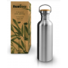 GOURDE THERMOS INOX / BAMBOU