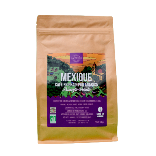 CAFÉ EN GRAIN ARABICA DU MEXIQUE